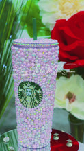 Load and play video in Gallery viewer, Pink Pearl Starbucks Cup
