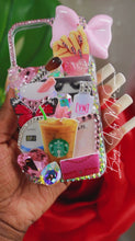 Load and play video in Gallery viewer, 3D Nail Tech Bling Phone Case

