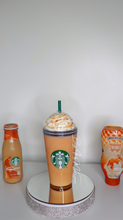 Load image into Gallery viewer, Faux Starbucks Frappe Snowglobe Tumbler
