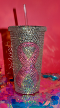 Load image into Gallery viewer, Breast Cancer Awareness Bling Cup

