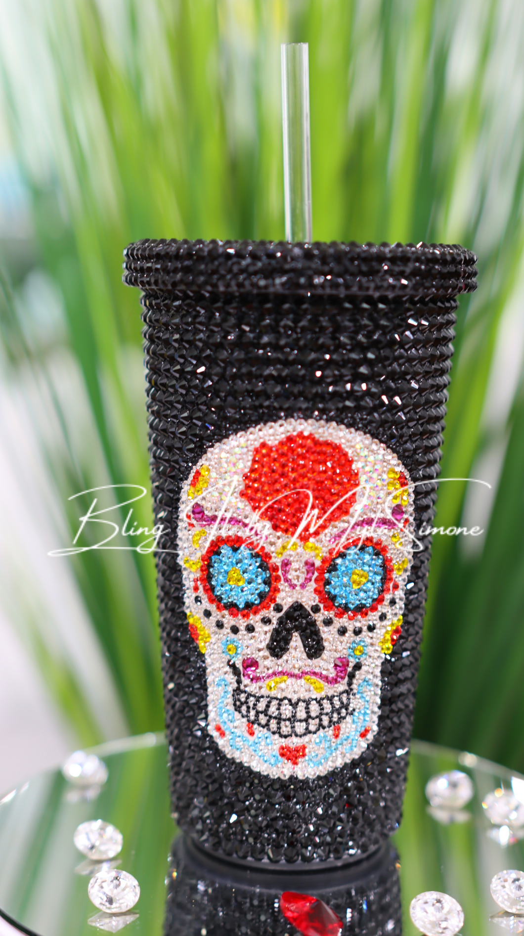 Day Of The Dead Crystal Cup
