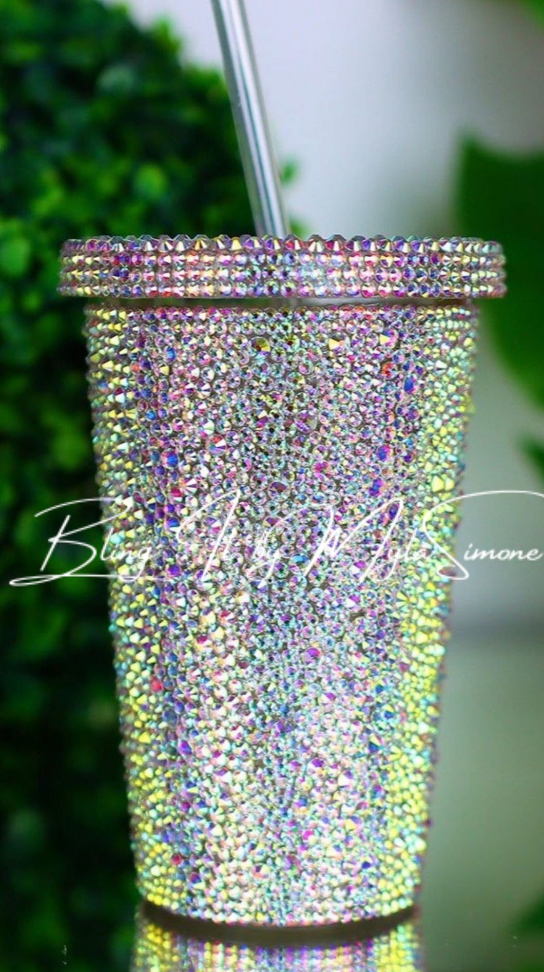 Iridescent Crystal Cup