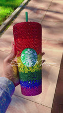 Load and play video in Gallery viewer, PRIDE Rainbow Starbucks Cup
